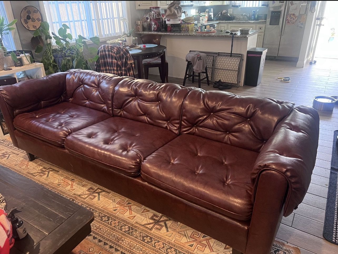 Leather Sofas 2 Of Them