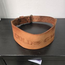 Golds gym lifting belt