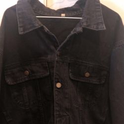 Black Denim Jacket  