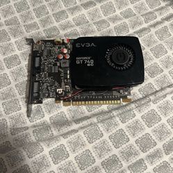 PC GPU (EVGA GeForce GTX 740 Superclocked graphics card)