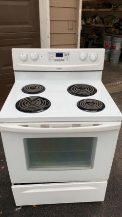 Whirlpool White Electric Range Oven (Used)
