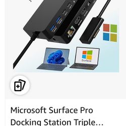 Microsoft Surface Pro Docking Station Triple 