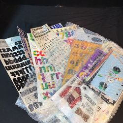 Big Bag Of Sticker Letters