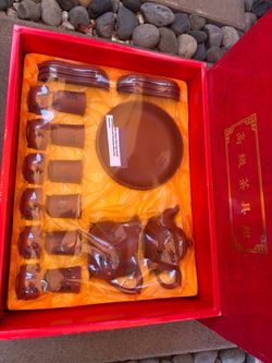 Decorative 21 Piece Asian Tea Set Brand New