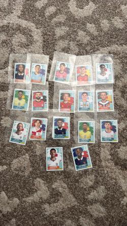 2 each panini stickers world cup 2026 bellingham dembelé modric vinicius