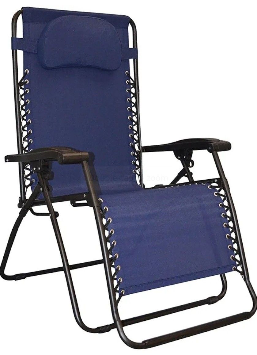 Caravan Sports Infinity Oversized Zero Gravity Chair, Blue