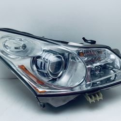 2007-2009 INFINITI G37 SEDAN RH PASSENGER SIDE HEADLIGHT HID XENON OEM ADAPTIVE