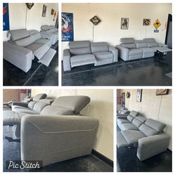 NEW - Mabton Power Reclining Sofa And Loveseat