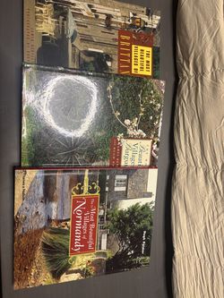 Coffee Table Book Set – Most Beautiful Villages of France (Brittany, Burgundy, Normandy