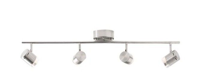 styleselections. ITEM (contact info removed)1. 4-HEAD LED DECORATIVE TRACK LIGHT. MODEL #19538-000. New/ Unused