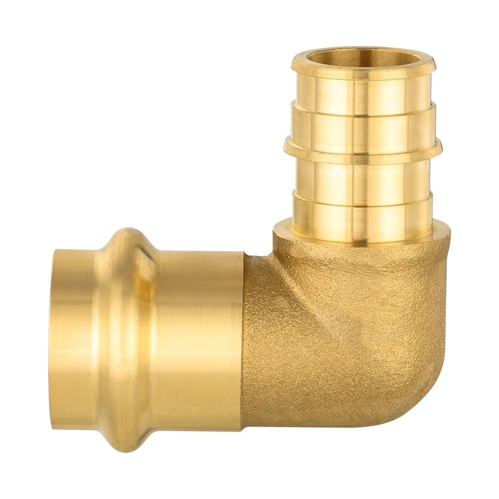 3/4" Press x 3/4" PEX Expansion Brass Elbow (Lead Free) $8.34 each $225.18 box of 30