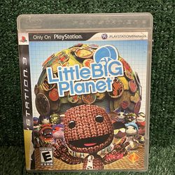 Little Big Planet (Sony PlayStation 3 2008) Ps3 Complete . Fast Shipping!