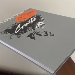 Sketchbook 200 pages 120 gsm and acid free paper silver cover