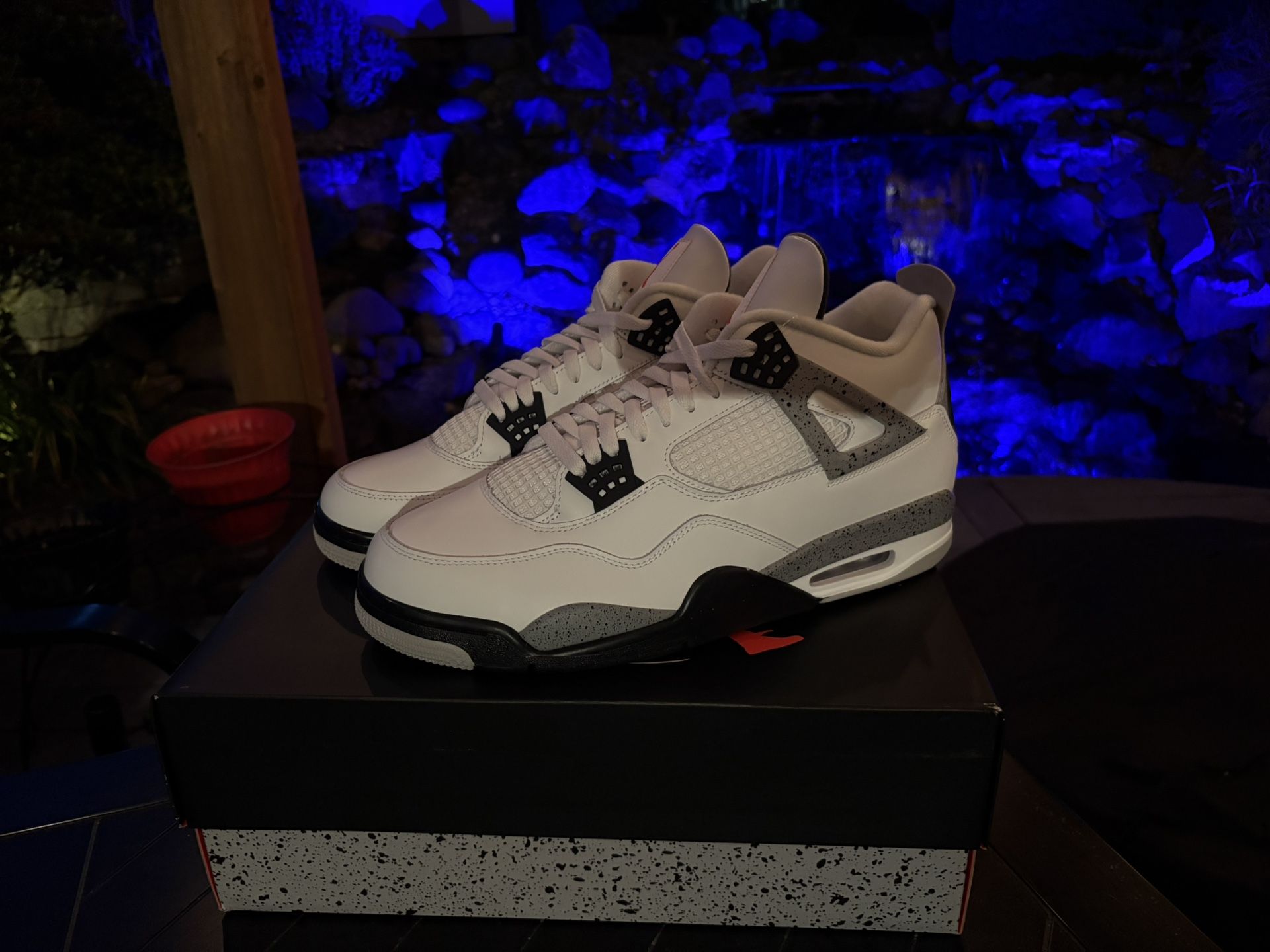 2025 Nike Air Jordan 4 Retro OG White Cement