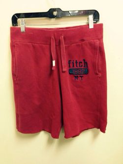 Boys red Abercrombie shorts XL