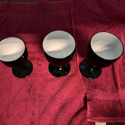 Black And White Goblets