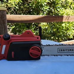 Craftsman® Electric 16-in Chainsaw.
-Excellent, Like-New Condition: 
( Used Once.)
**Current Version is $133 at Walmart. 
