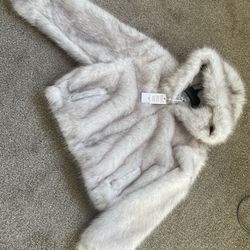 Fuex fur hooded jacket