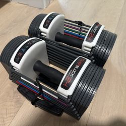 Two Sets of PowerBlock Dumbbells