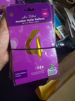 Mylar balloons