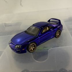 Rlc 1997 Toyota Supra Blue - Hot Wheels 