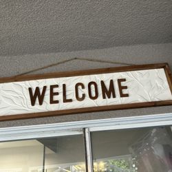 Welcome Sign 