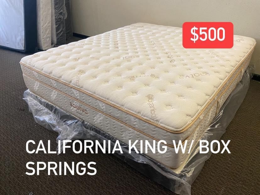 California King With Box Springs