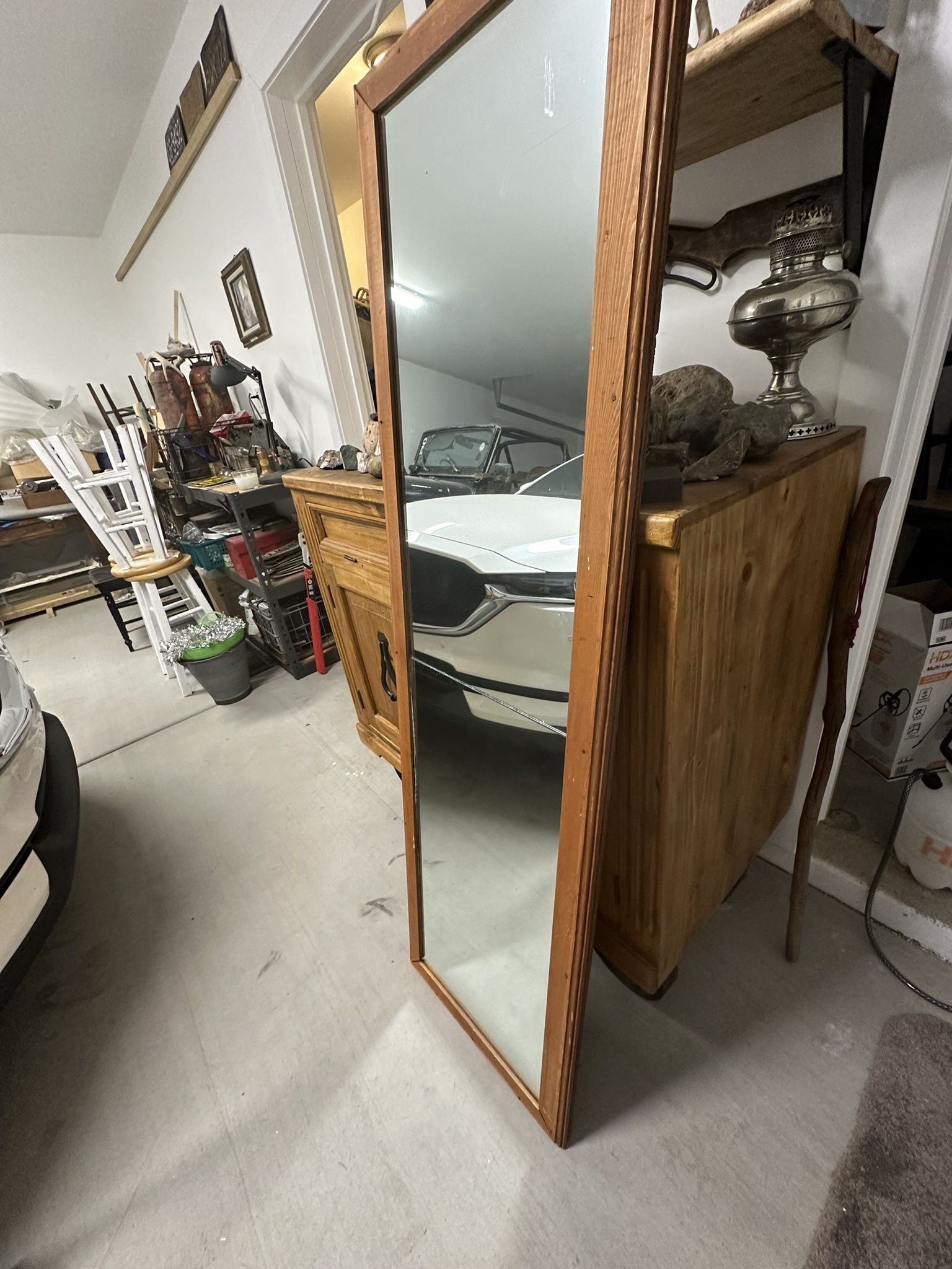 Wall Mirror, 2 mirrors put together 19x63