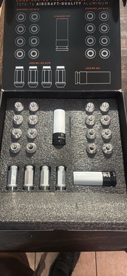 Mishimoto open ended locking lug nuts M12x 1.25