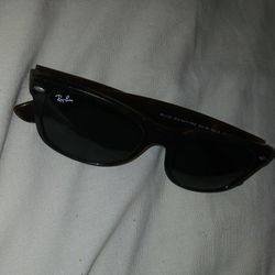 Ray Bans Polarized Lenzes Brown Print Black Lenses M