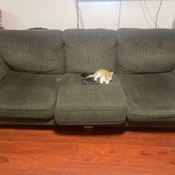 Forest Green Couch