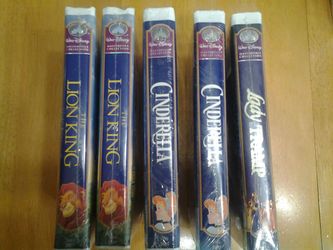 Disney VHS New / Unopened