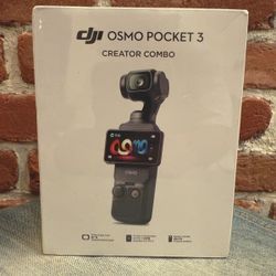 DJI Osmo Pocket 3 Creator Combo 4K Gimbal Camera. 
