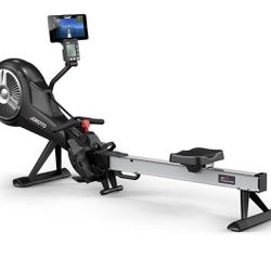 29-18 JOROTO Rowing Machine - Air & Magnetic Resistance Rowing Machines for Home Use, Commercial Grade Foldable Rower 