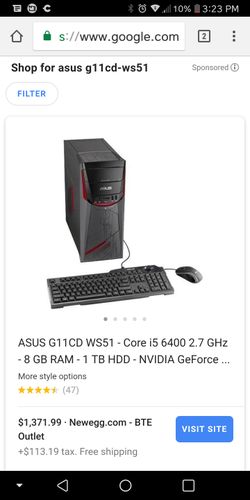 Asus Gaming Desktop