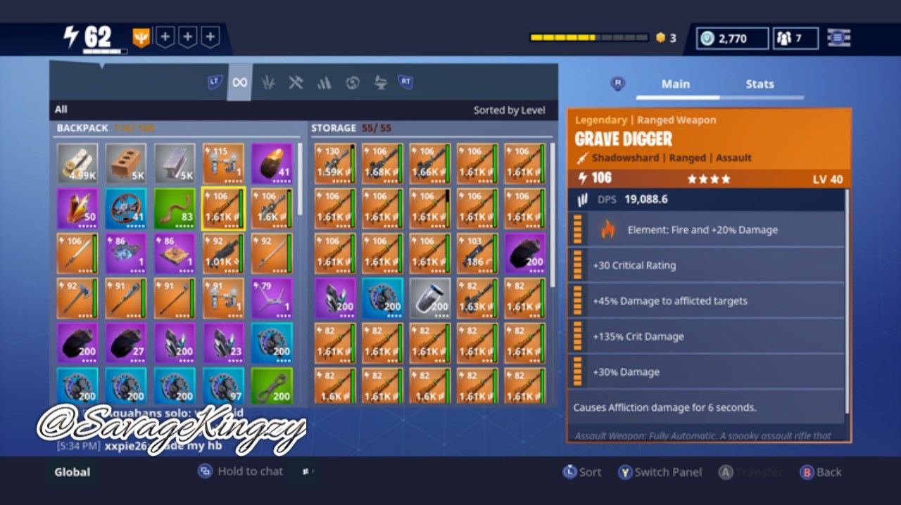 Fortnite Save The World guns