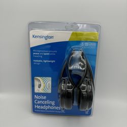 KENSINGTON K33084 NOISE CANCELLING HEADPHONES STD JACK-NEW 