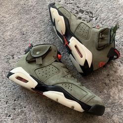 Air Jordan 6 Retro (GS) “Travis Scott” Size 6.5y Youth Brand New With Nike Receipt