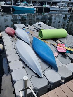 Modular Floating Dock System Versa Dock aprox 150 cubes