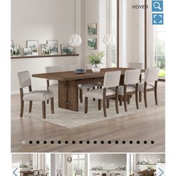 LASALLE 9pc Dinning with power chair Combo - MUST GO TODAY - deliver available