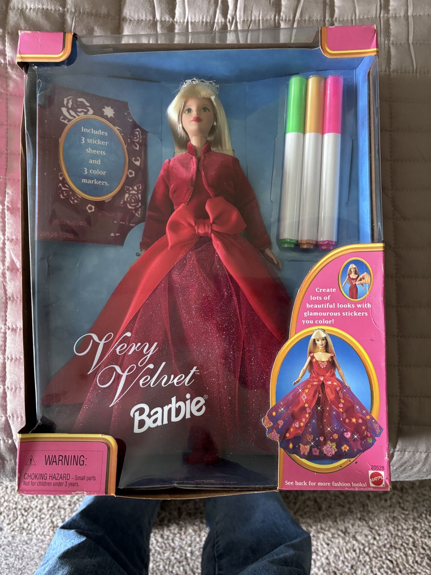 Very Velvet Barbie. Signed By Inventor