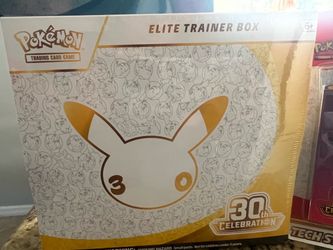Pokémon TCG 30th Celebration Elite Trainer Box ETB – Factory Sealed