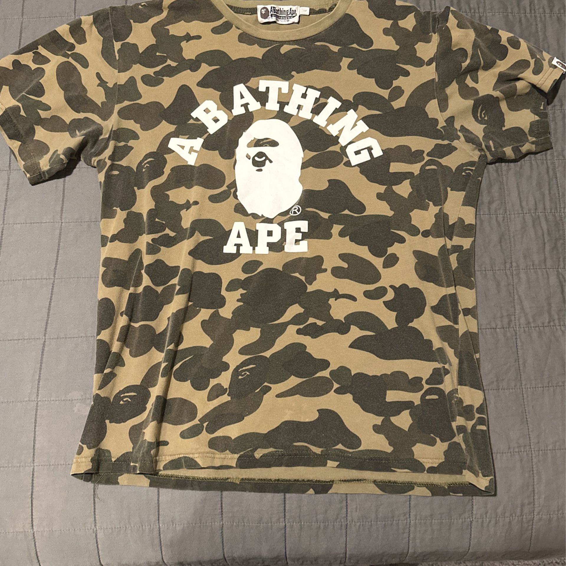 Bape Bathing Ape Tee Size L Great Condition 