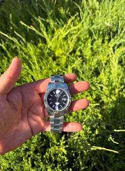 41mm men’s stainless steel luxury watch