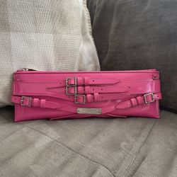 Hot Pink Burberry Clutch