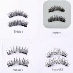 Glue-free eyelashes、Magnetic eyelash、reusable False eyelash