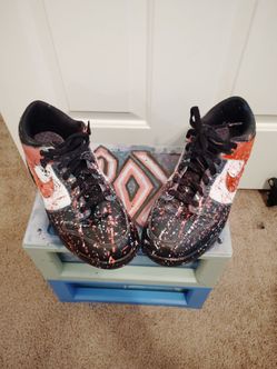 Custom hand painted Nike shoes size 10.5
