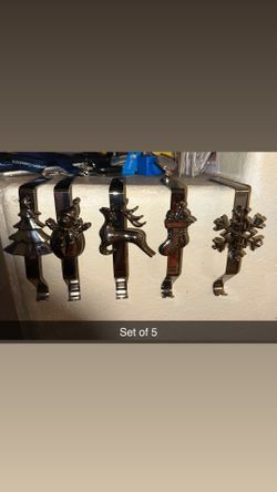Christmas Stocking Holder Set 