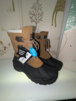 Size 10 adult Mens Snow Winter Rain Boots