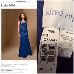 Blue Evening dress